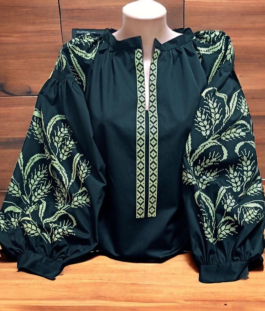 Пошита жіноча блуза для вишивання ПЖС-411.1 (БОХО)