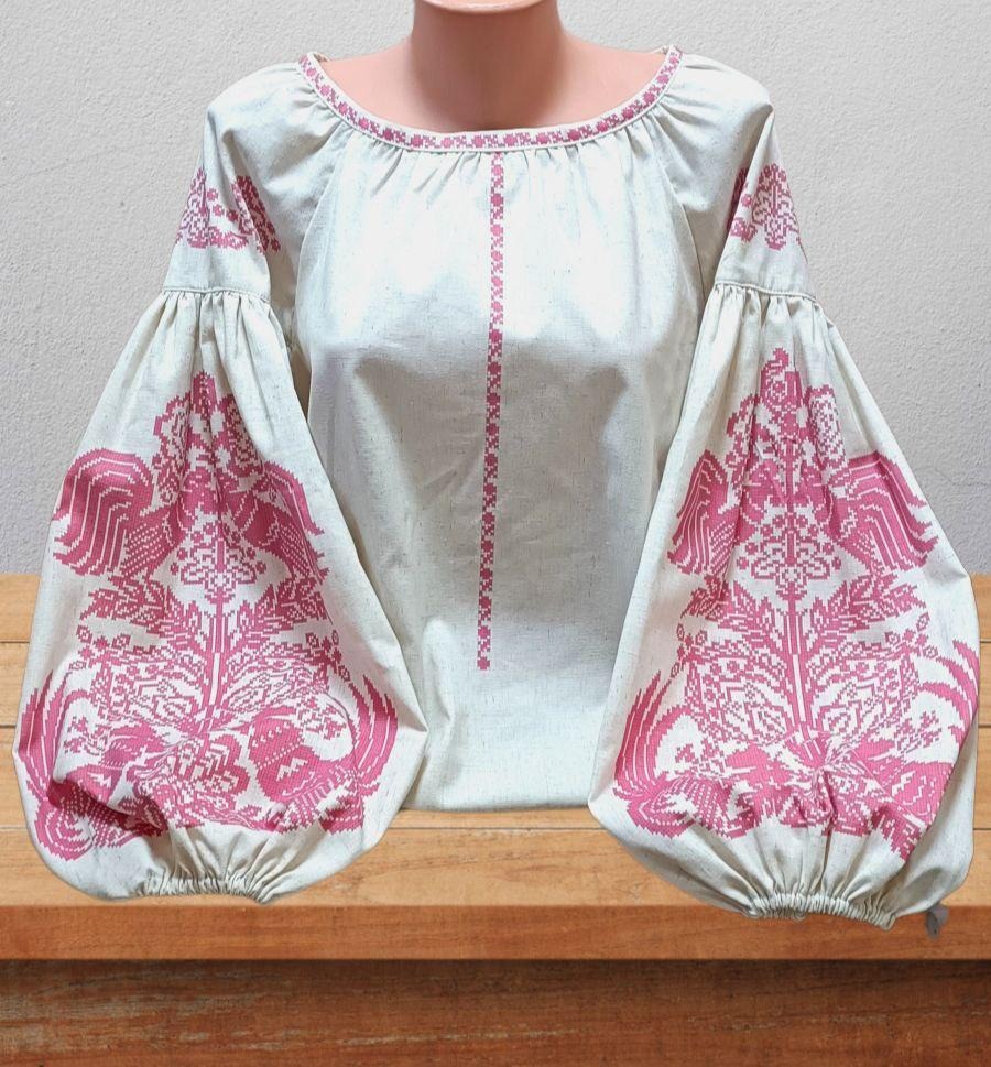 Пошита жіноча блуза для вишивання ПЖС-247 (БОХО)