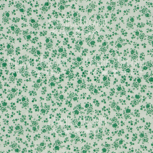 Відріз тканини 35х80 Квітковий принт зелений