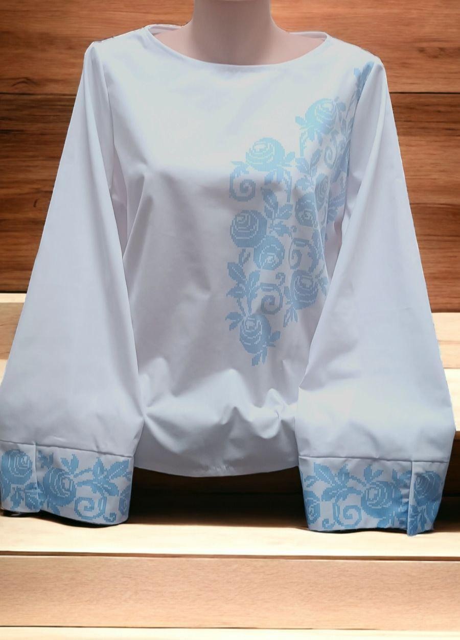 Пошита жіноча блуза для вишивання ПЖС-361