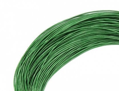 Канитель жорстка колір зелений, діаметр 1мм УТ100017315