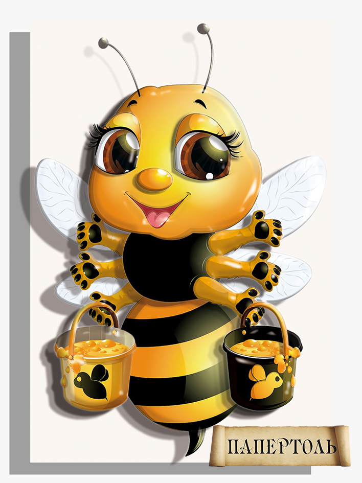 Набір для створення картини в техниці Папертоль РТ150322 Бджілка з медом