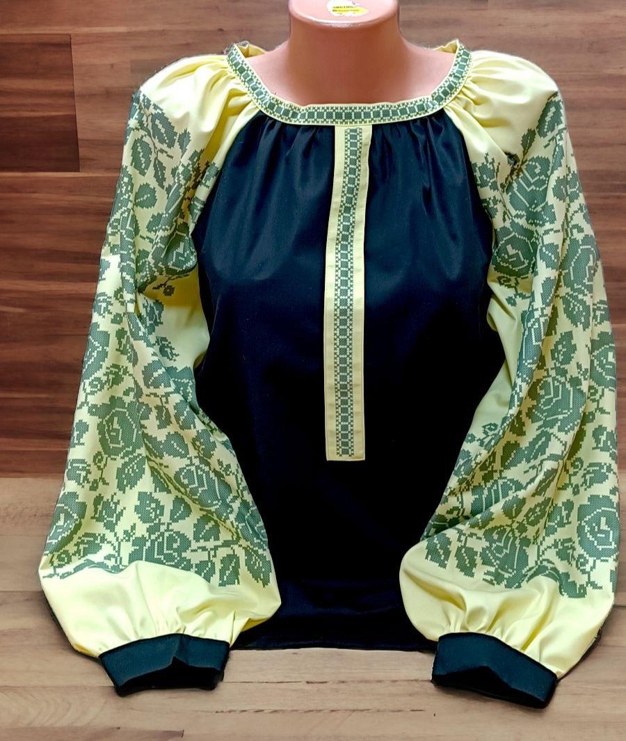 Пошита жіноча блуза для вишивання ПЖС-101