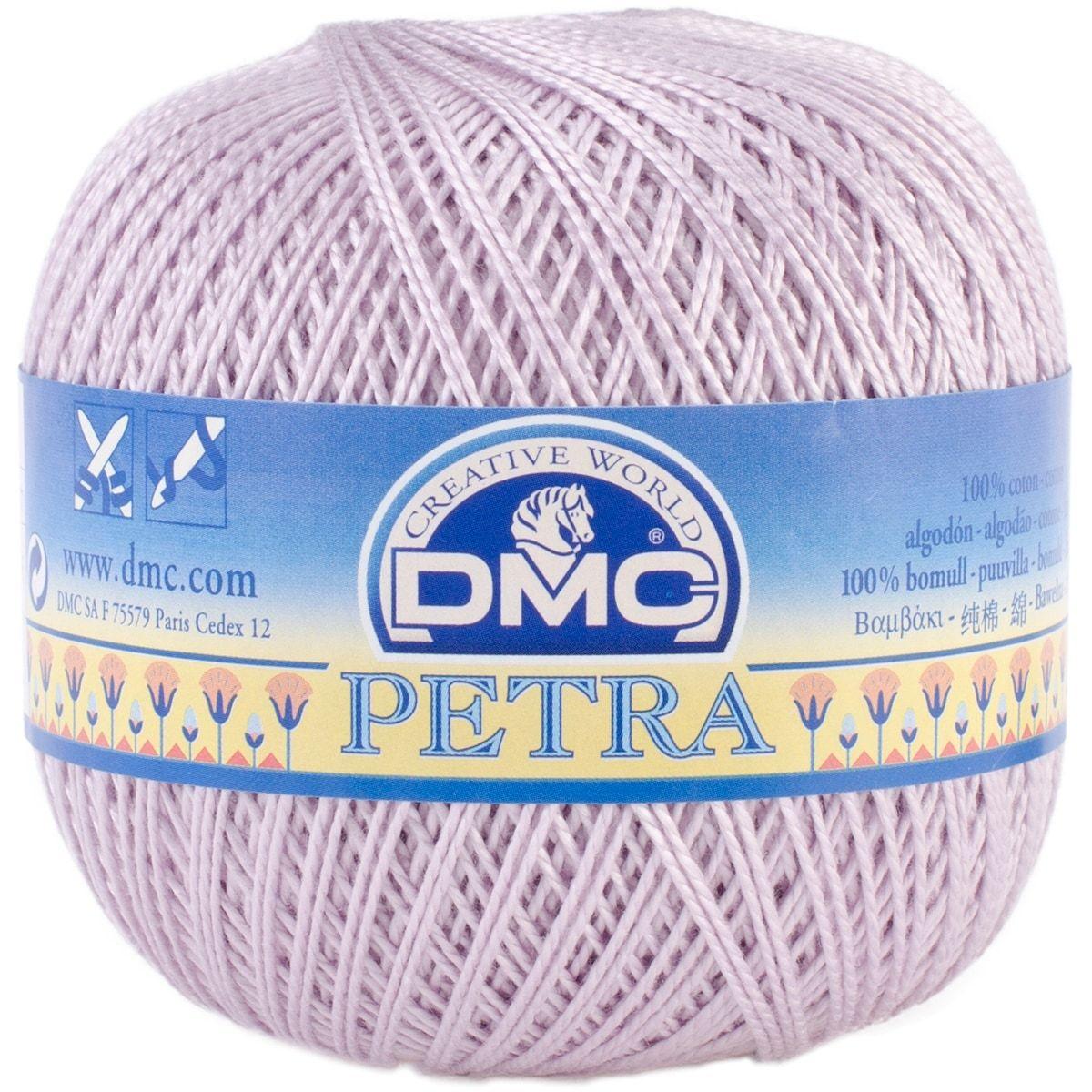 Пряжа для вязания DMC Петра №5 цвет сиреневый