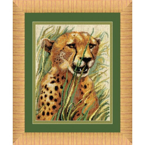 Набор для вышивки нитками 267. ГЕПАРД  