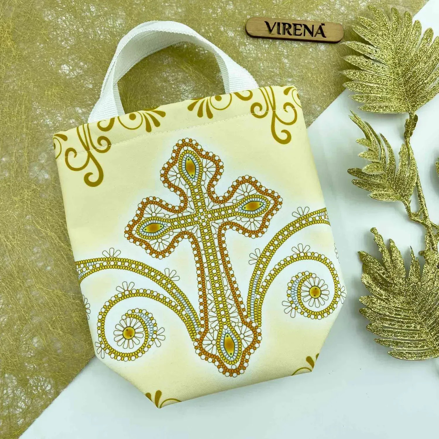 Сумочка на банку зі свяченою водою для вишивання СДБ_025