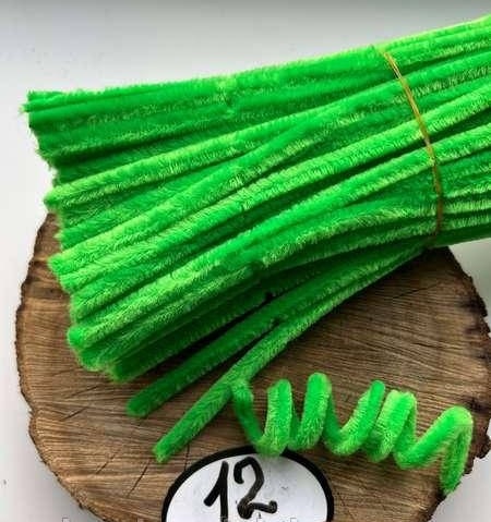 Синельний дріт 12, колір - зелений неон