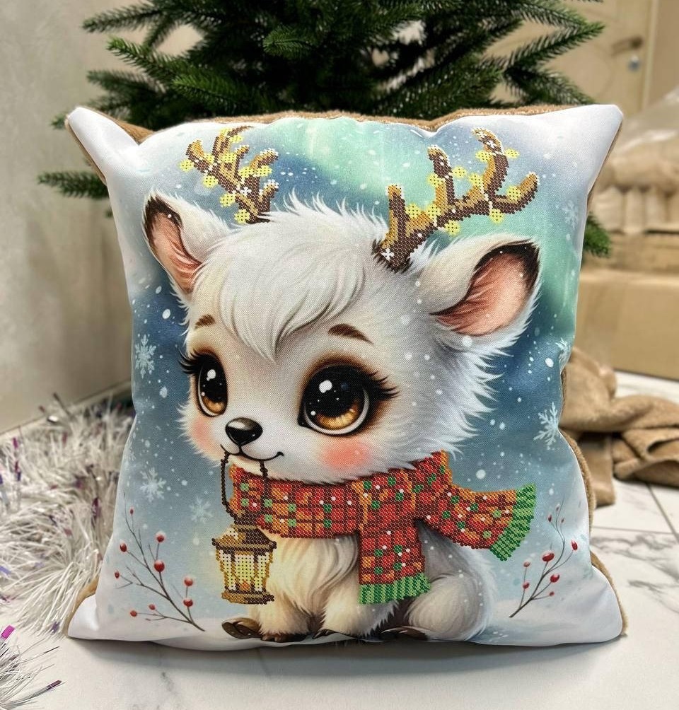 Подушка з наволочкою для вишивання ДП-141