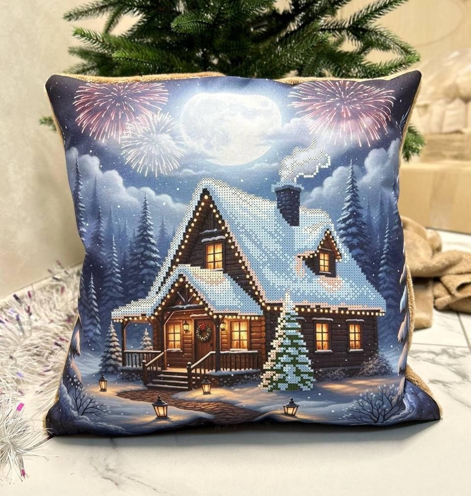 Подушка з наволочкою для вишивання ДП-145