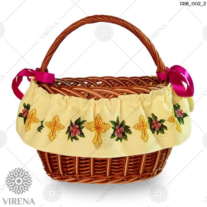 Великодня стрічка навколо кошика велика СКВ_002_2