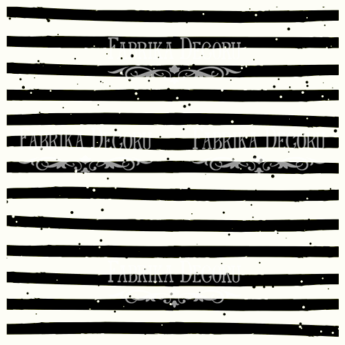 Деко веллум (лист кальки з малюнком) Чорно-білі смуги, 29х29см