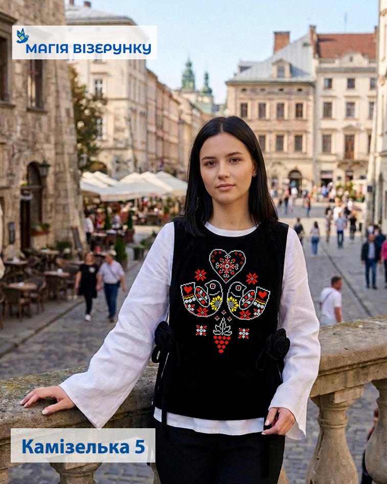 Заготовка для вишивання Камізелька 5