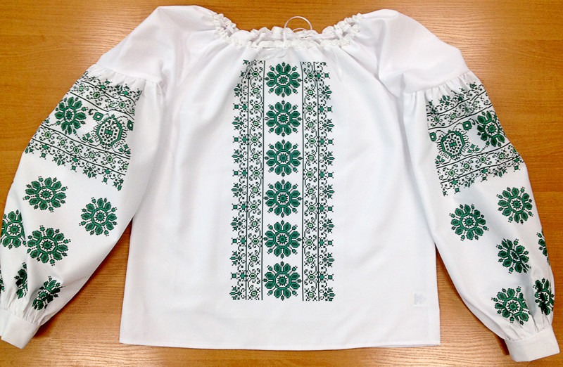 Пошита жіноча блуза для вишивання ШВЖ-42