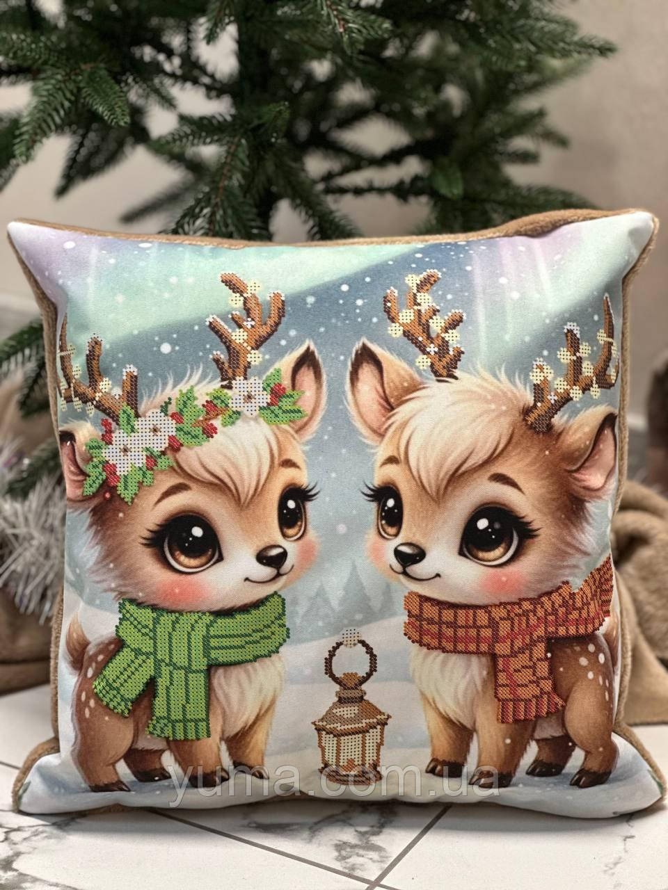 Подушка з наволочкою для вишивання ДП-142