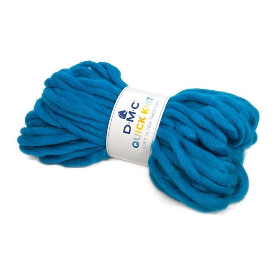 Толстая пряжа для вязания DMC Quick Knit цвет голубой (Код:col_603)