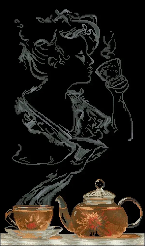 Схема для вишивання бісером або нитками С-291 Вечір