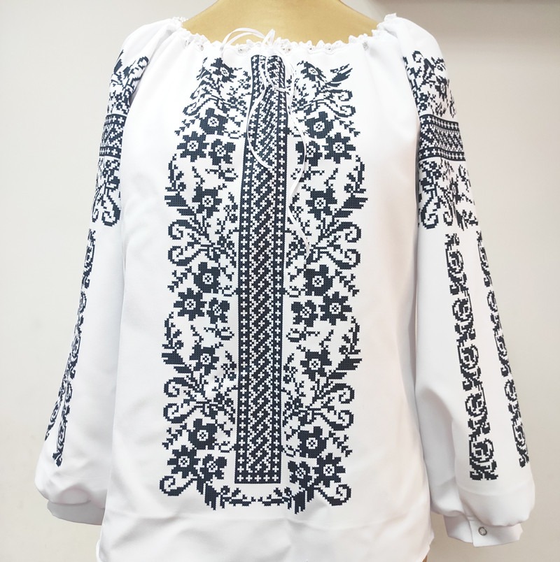 Пошита жіноча блуза для вишивання ШВЖ-70