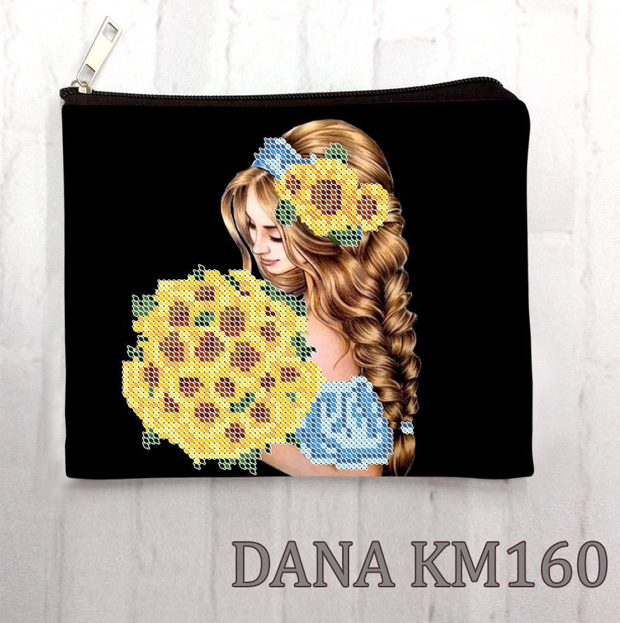 Косметичка маленька для вишивання бісером КМ160