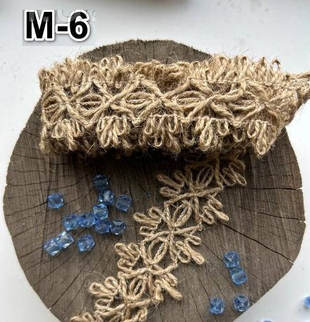 Стрічка з мішковини 4см (1,9м) М-6