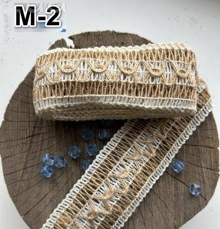 Стрічка з мішковини 4см (1,9м) М-2
