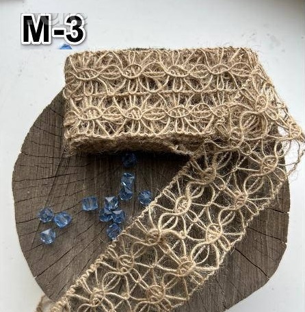 Стрічка з мішковини 4см (1,9м) М-3