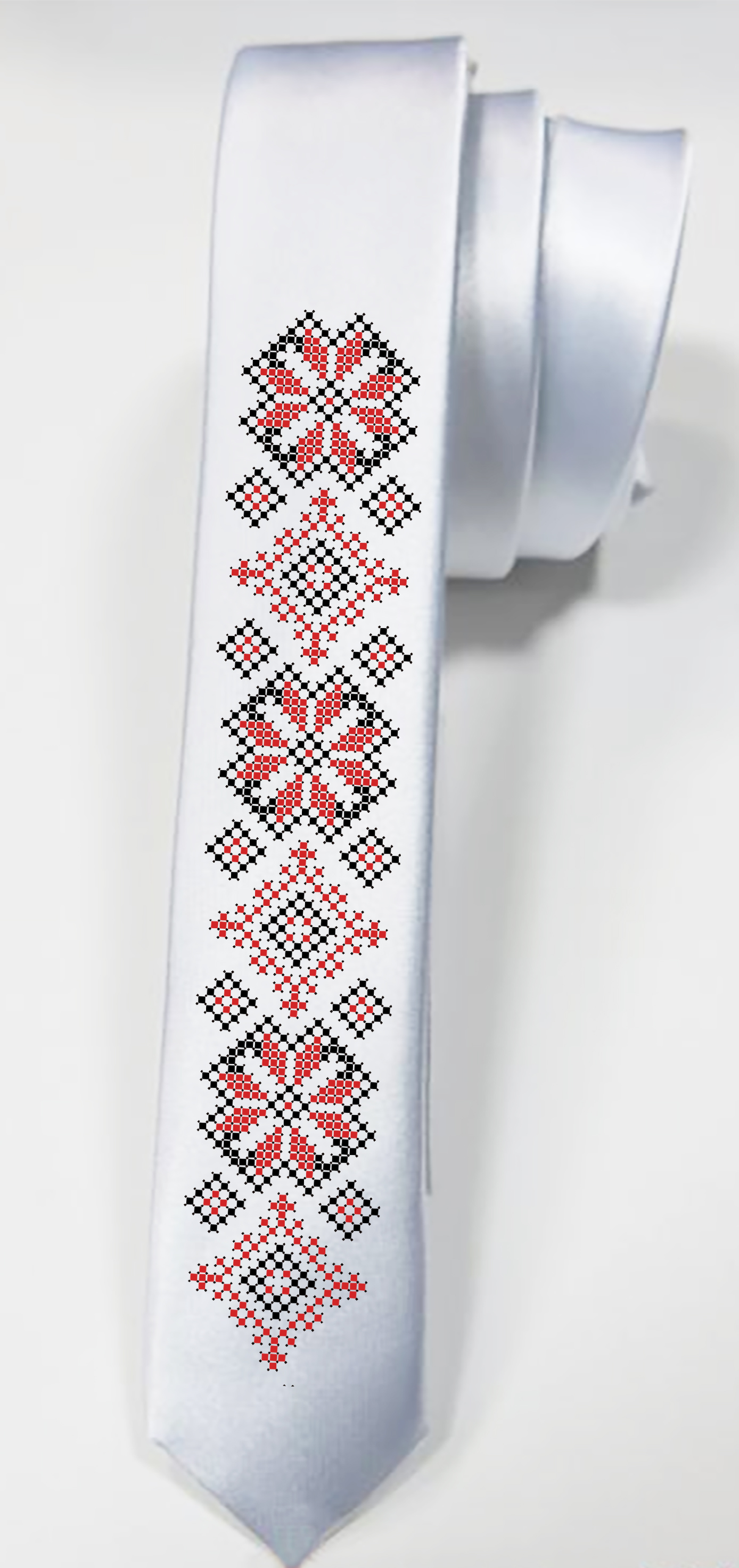 Пошита краватка для вишивання бісером або нитками №007-Г