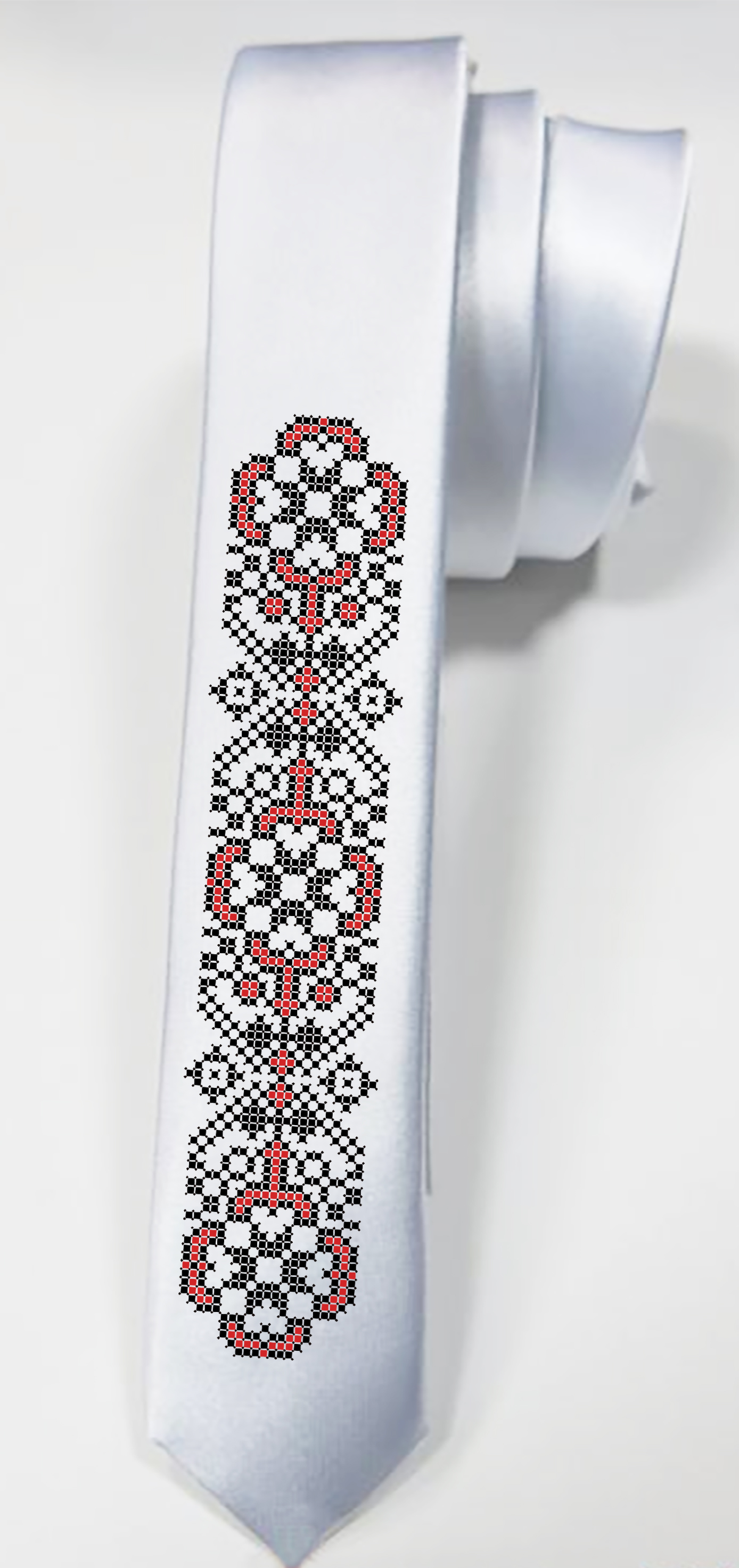 Пошита краватка для вишивання бісером або нитками №008-Г