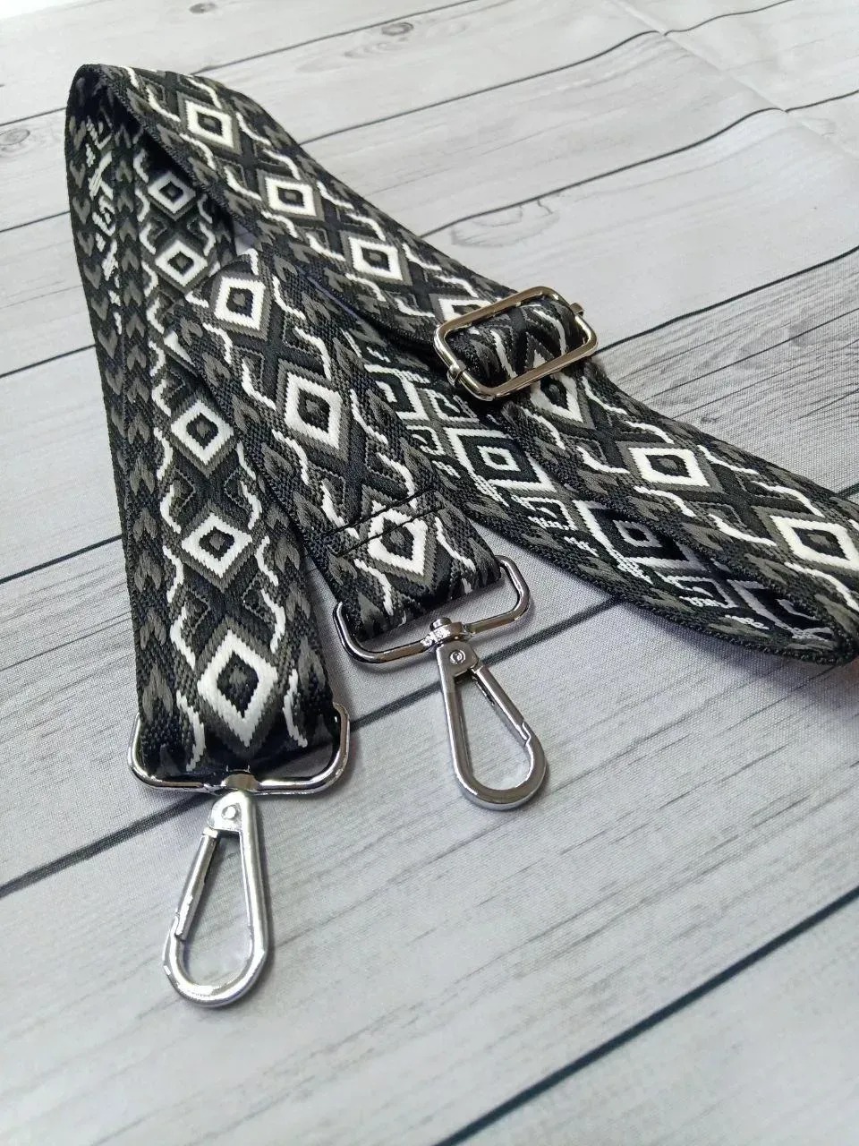 Декоративний ремінець з орнаментом для сумки РЕМ4