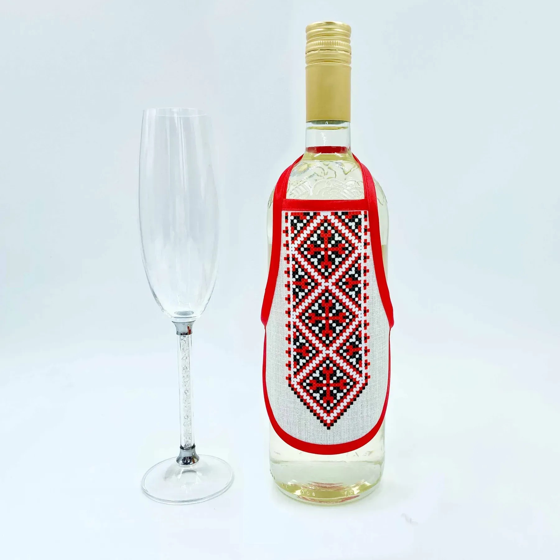 Фартух на пляшку для вишивання бісером ФПВ_052