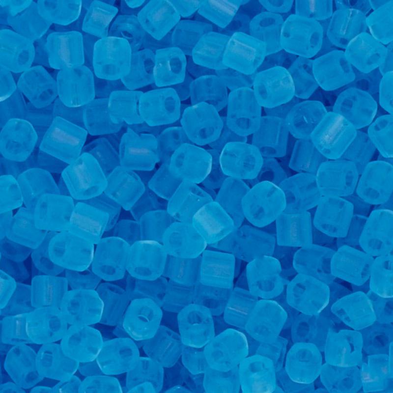 Рубка Preciosa Чехія №60010 мат блакитний , прозорий матовий