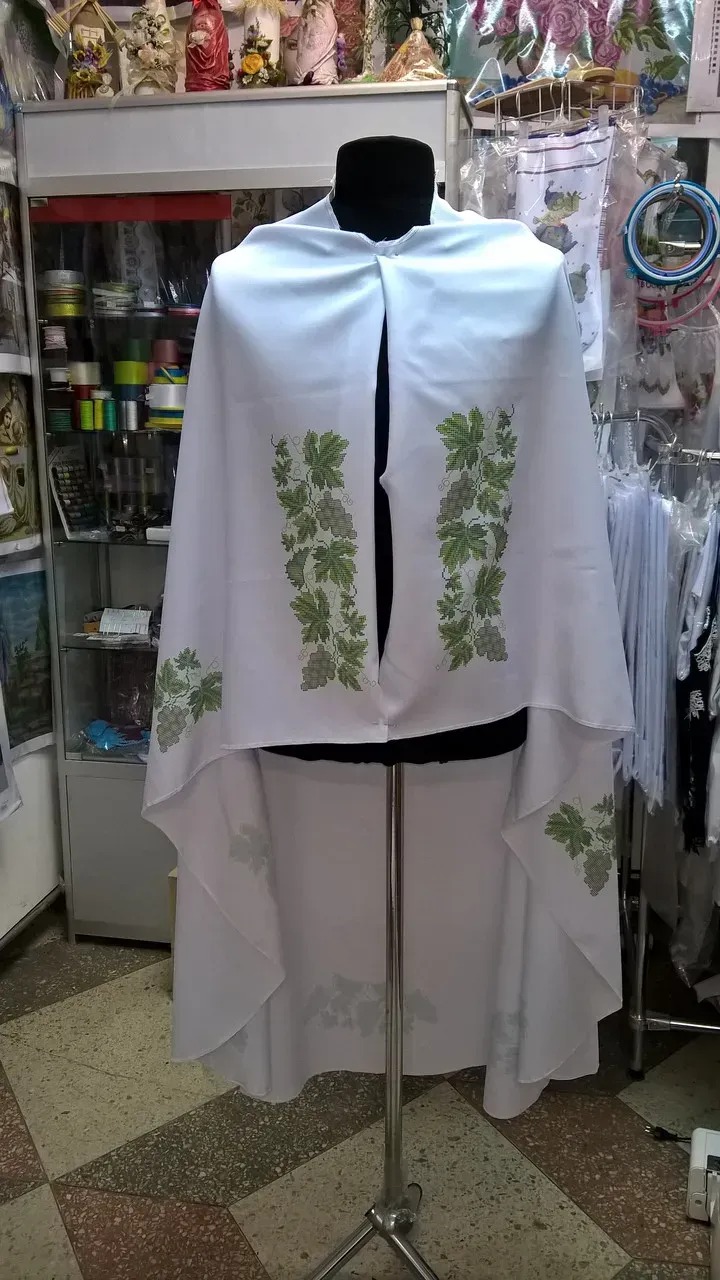 Комплект заготовок для вишивання церковного одягу (фелона) Ф-10