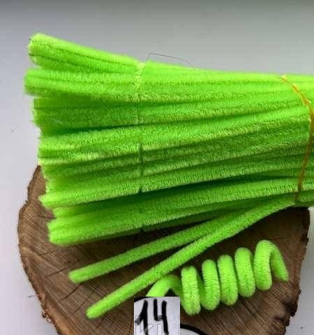 Синельний дріт 14, колір - салатовий неон