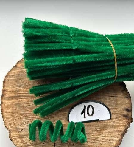 Синельний дріт 10, колір - темно-зелений