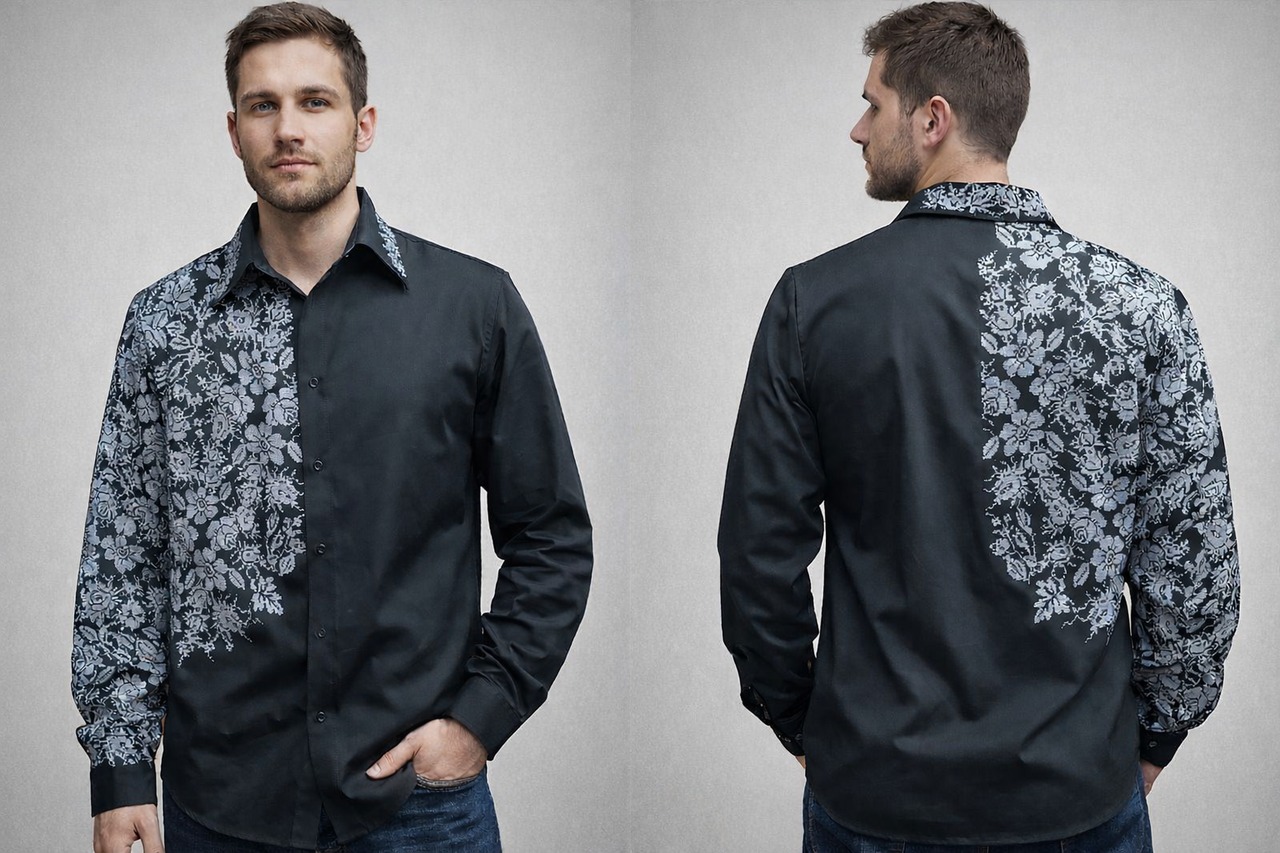 Пошита чоловіча сорочка для вишивання ПЧС(Т)-152