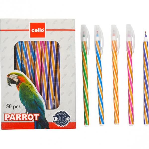 Ручка масляна «Parrot Cello 268 синя