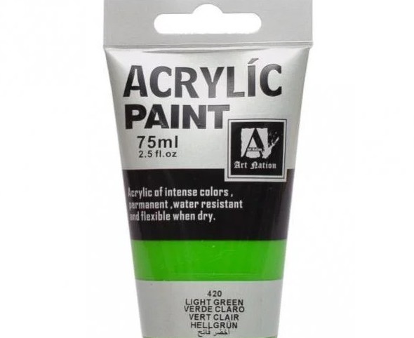 Краска Acrylic 75 мл «Light green»