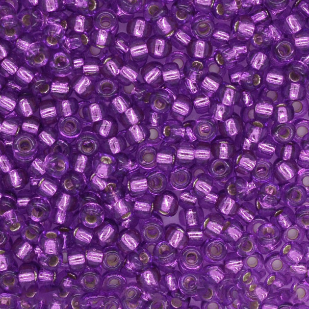 Бисер RR-1345 Фиолетовый яркий