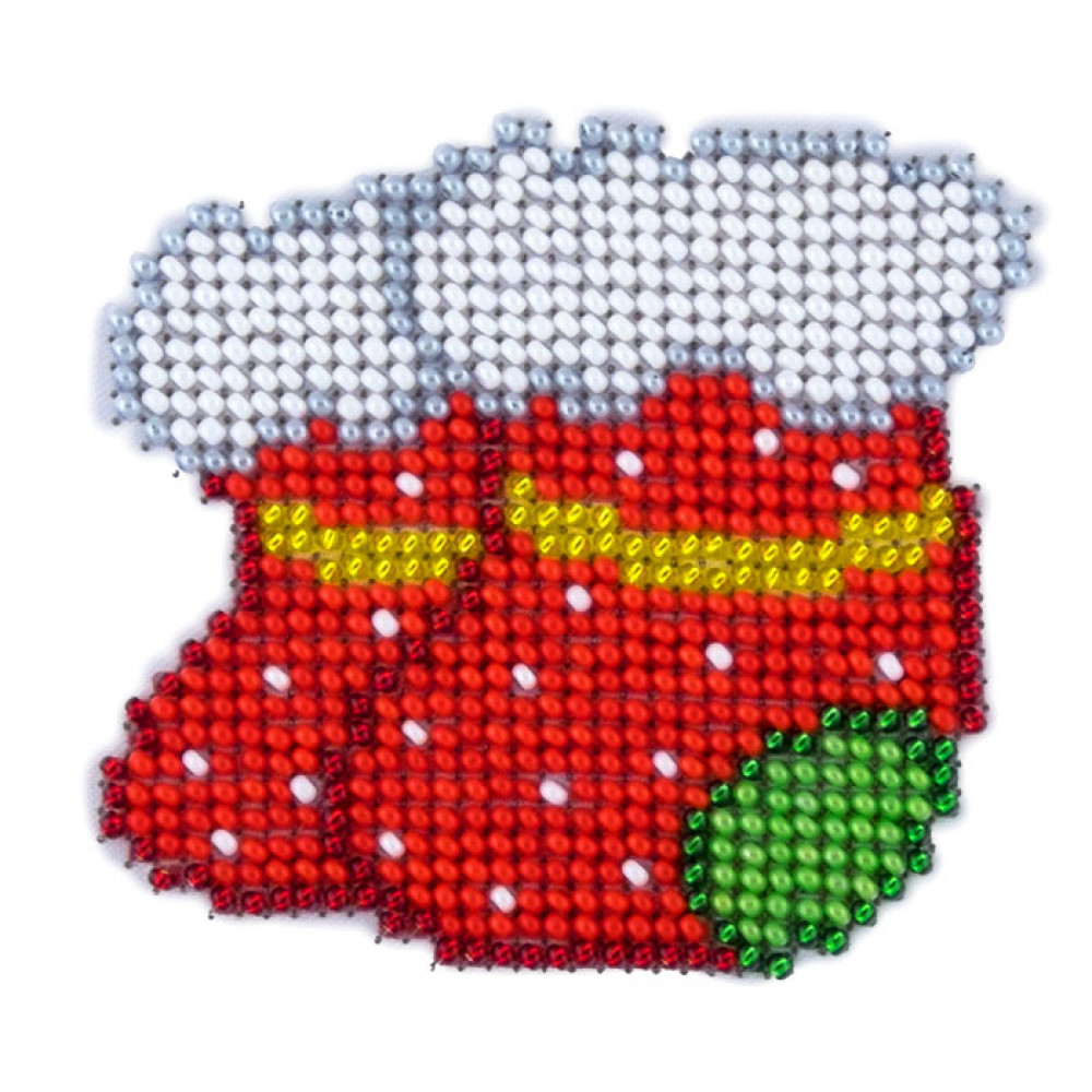 Набір для вишивання бісером L504 Різдвяні шкарпетки