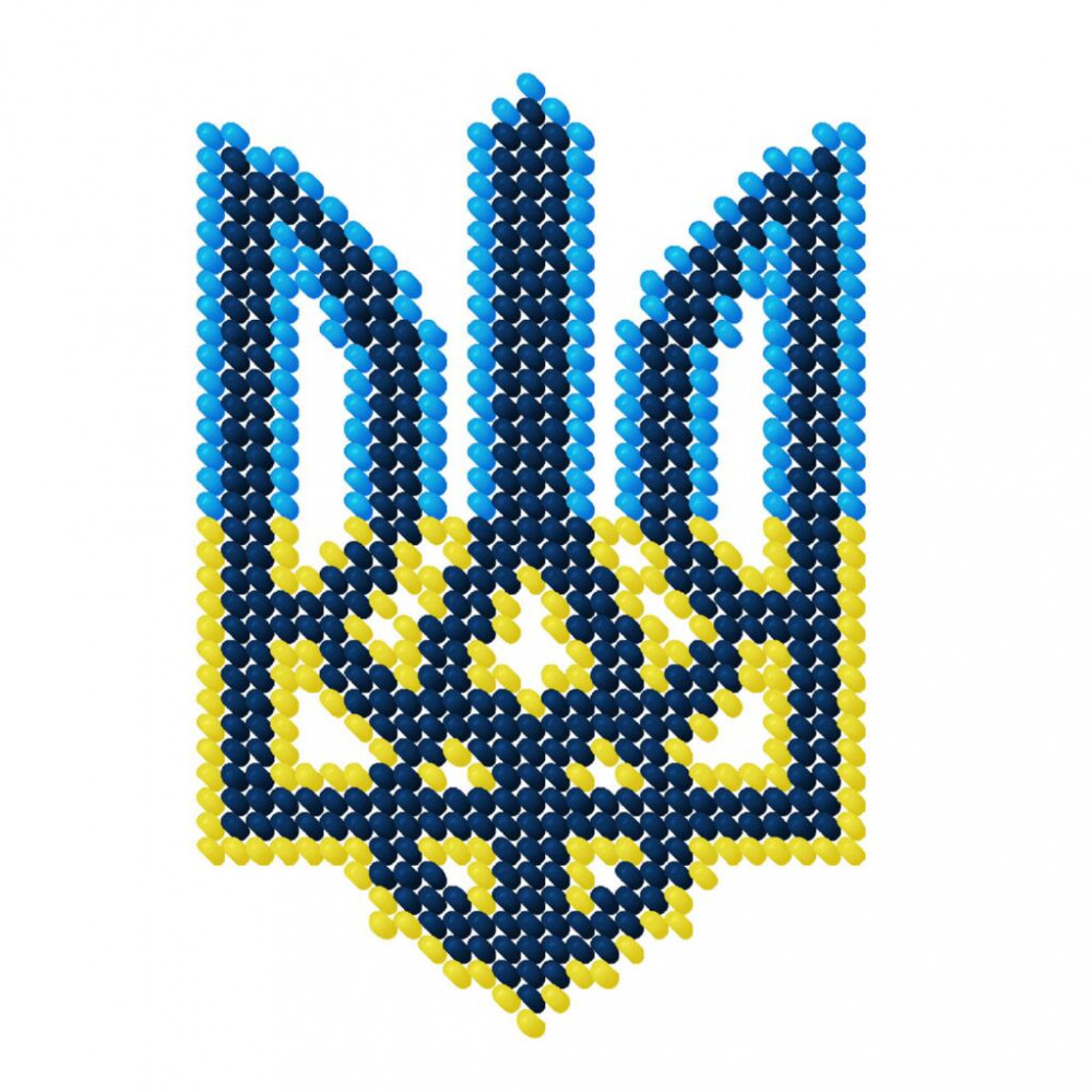 Набір для вишивання бісером L515 Тризуб