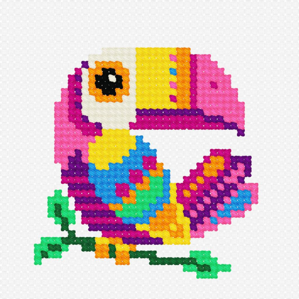 Набір для вишивання бісером L519 Тукан