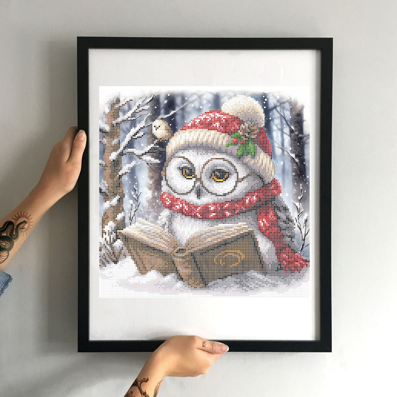 Схема для вишивання бісером ЗПНМ-020 Казки для совенятка