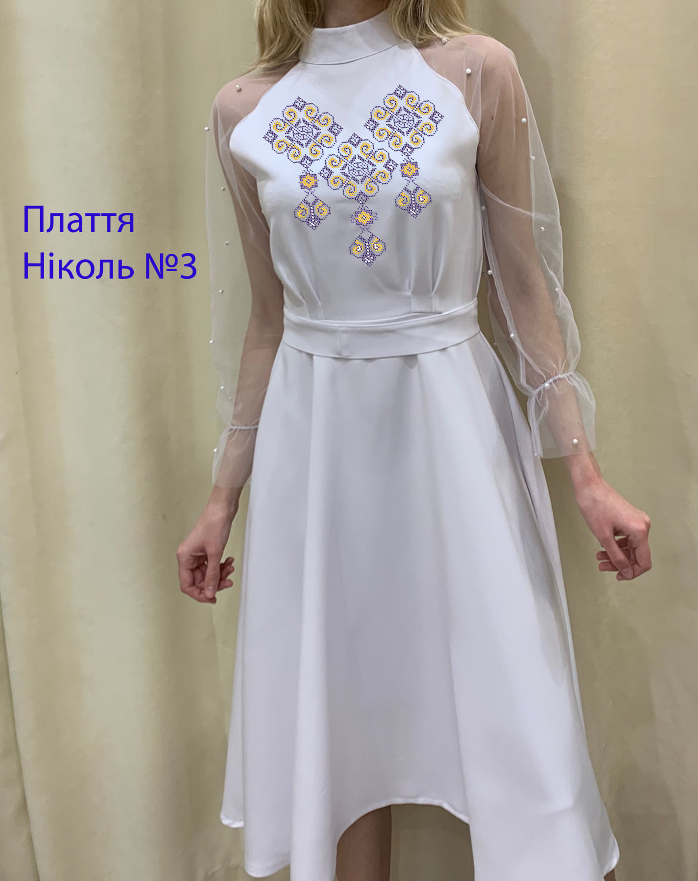 Пошита жіноча сукня для вишивки Ніколь №3
