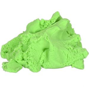 Кінетичний пісок, 1 кг, колір зелений
