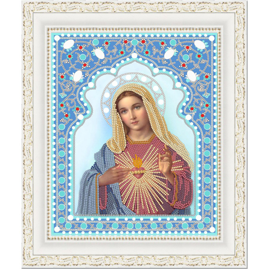Схема для вышивки ''Непорочное сердце Марии''