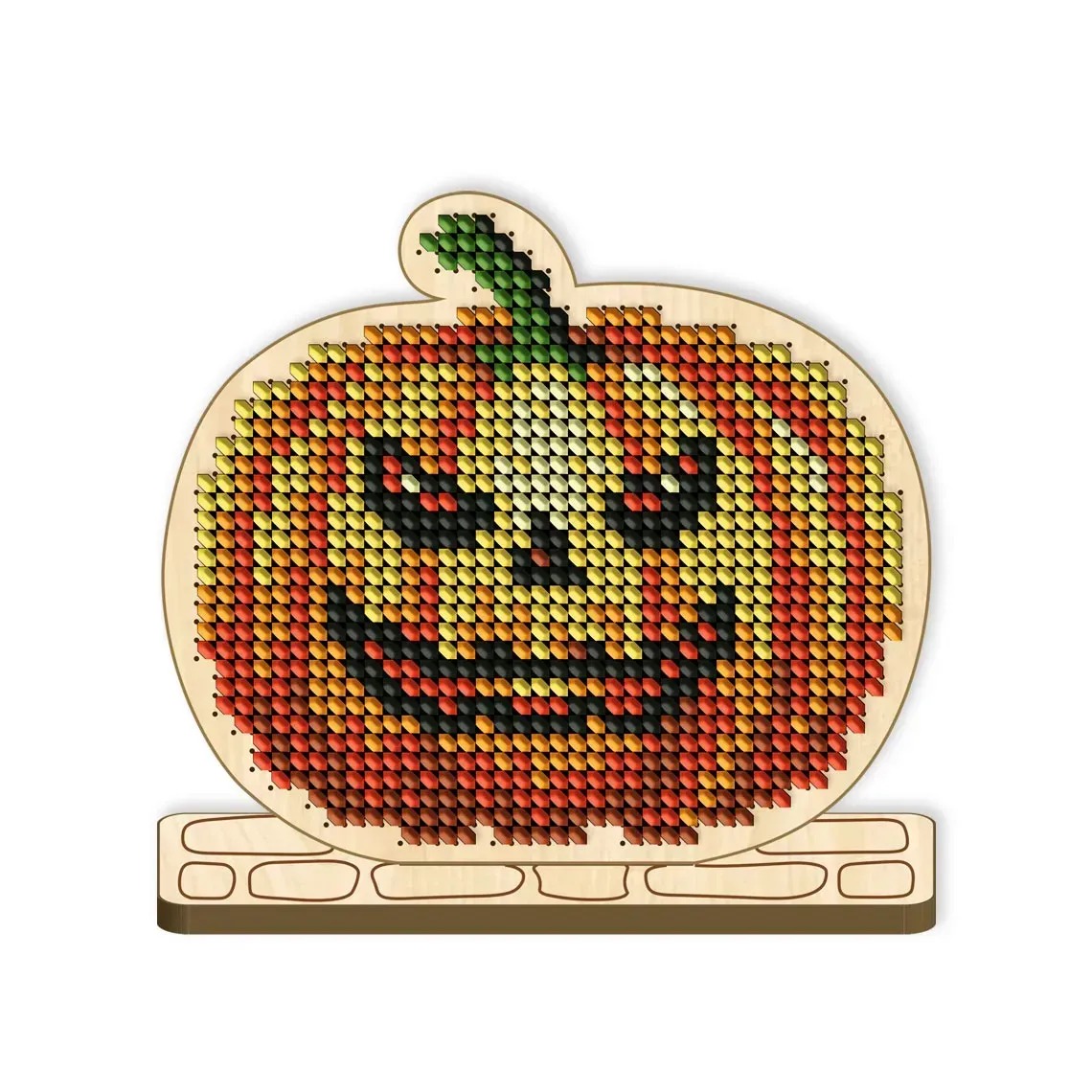 Заготовка для вишивки інтер'єрної фігурки ФІН_133 Серіїя Хелловін - Гарбуз