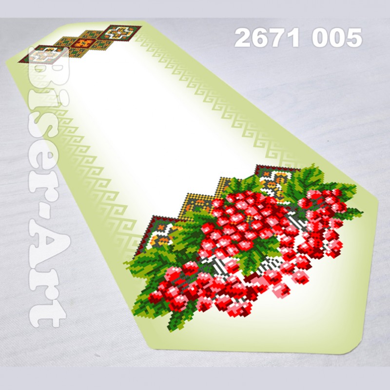 Набір для вишивання бісером ранер 2671005