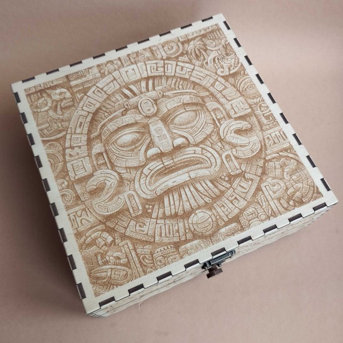 Скринька для рукоділля з висувним ящиком 060650