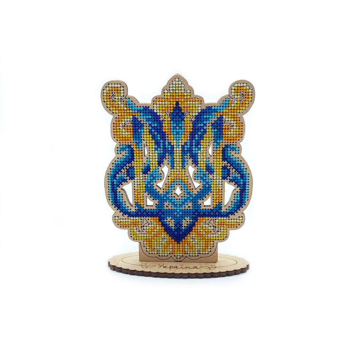 Набір для вишивання нитками VW_003 Герб України