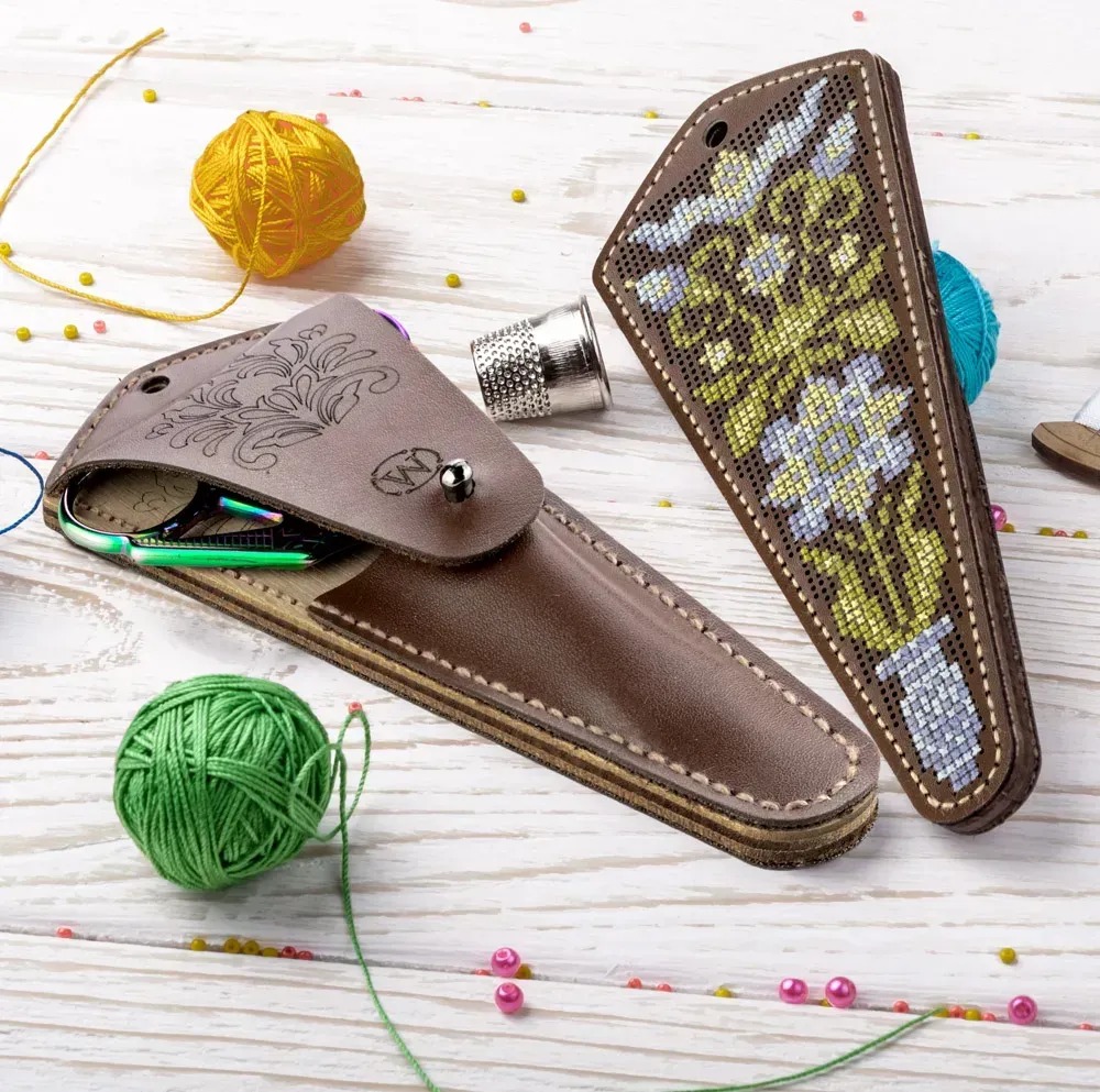 Набір для створення чохла для ножиць FLTL-066 Барвінок