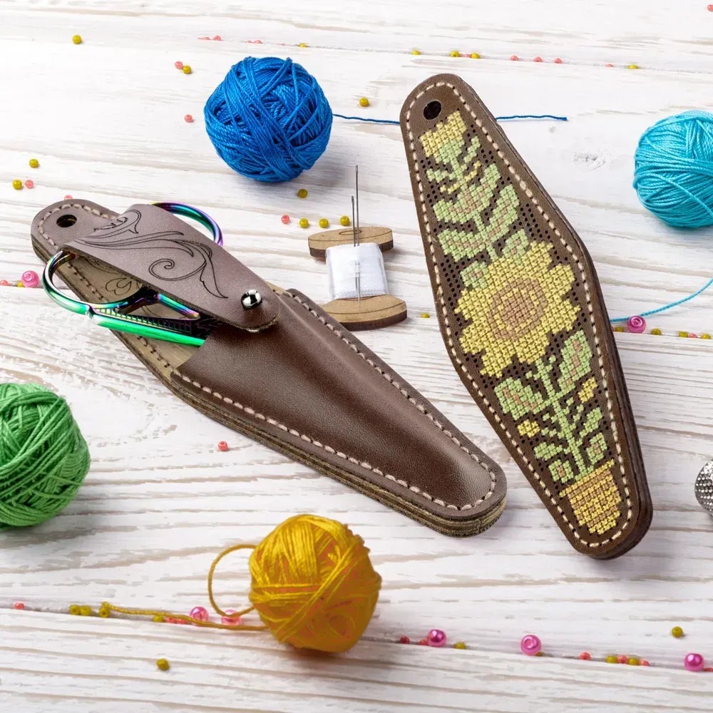 Набір для створення чохла для ножиць FLTL-067 Соняхи